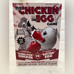 The Chicken or The Egg Game - by Pressman Guess Which Came first and you'll win